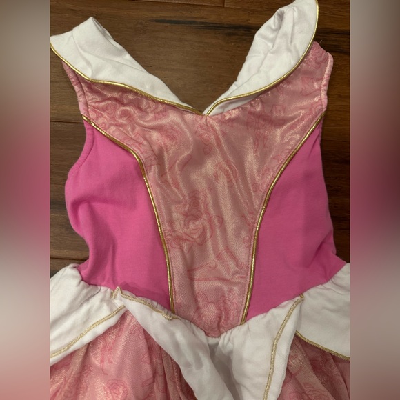 Disney Park Cotton Soft Aurora Dress size 5/6 - Picture 2 of 3